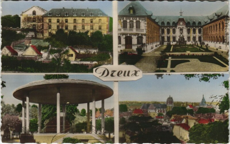 Carte postale ancienne Dreux Scenes à Dreux
