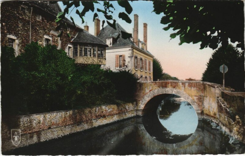 Carte postale ancienne Bonneval Fosses Saint-Jacques à Bonneval