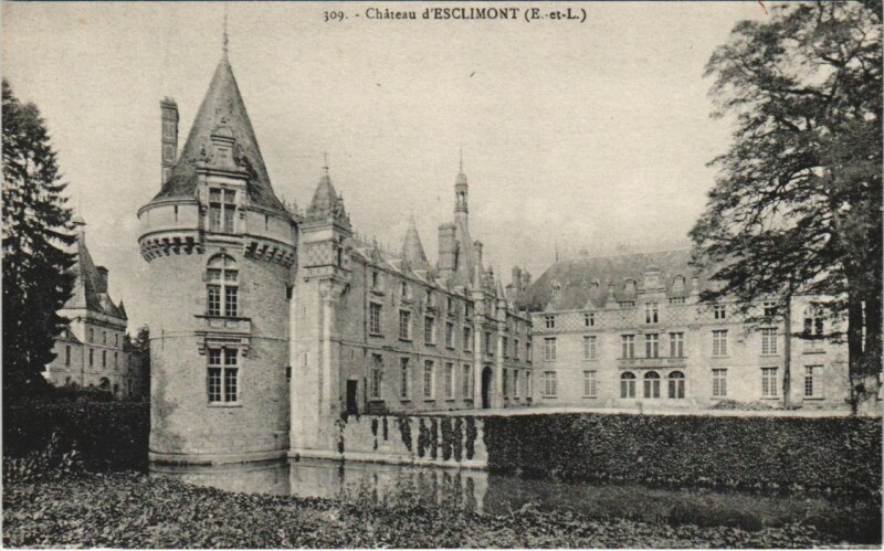 Carte postale ancienne Chateau d'Esclimont