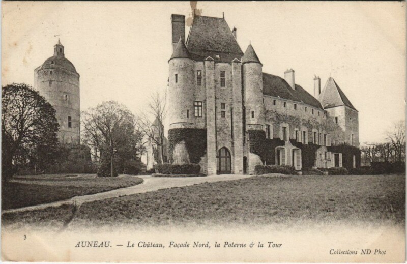 Carte postale ancienne Auneau Le Chateau France