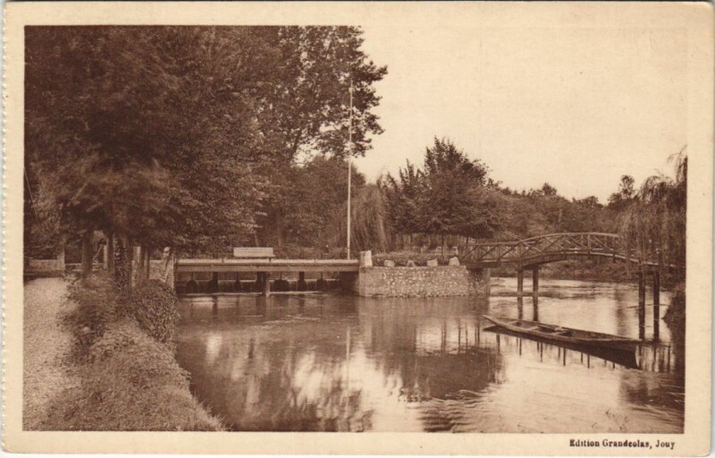 Carte postale ancienne Jouy Moulin de Chardon France