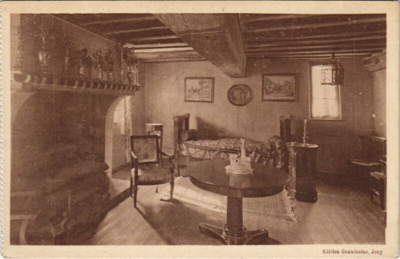 Carte postale ancienne Jouy Moulin de la Roche France