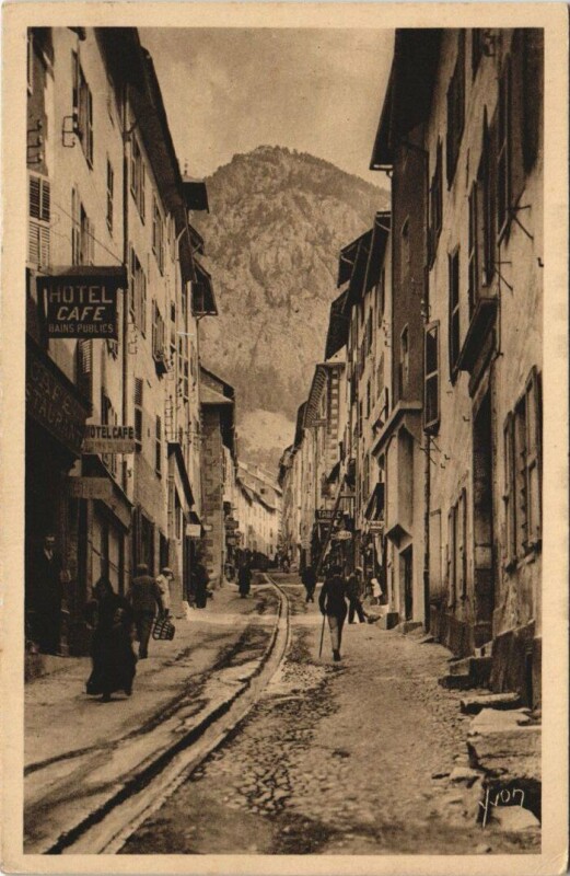 Carte postale ancienne Briancon La Grande Gargouille France