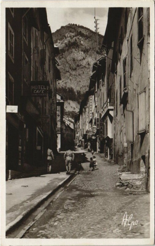 Carte postale ancienne Briancon La Grande Gargouille France