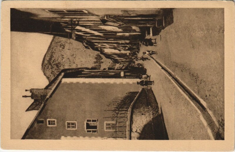 Carte postale ancienne Briancon La Grande Gargouille France