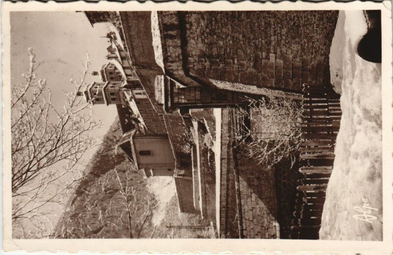 Carte postale ancienne Briancon Les Remparts France