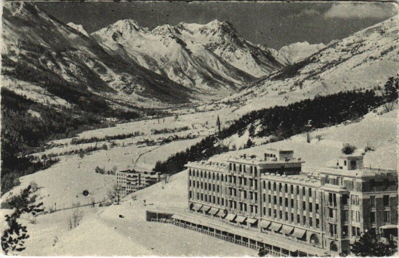 Carte postale ancienne Briancon Le Bois de l'Ours France