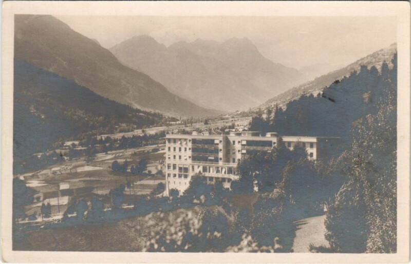 Carte postale ancienne Briancon Chantoiseau France