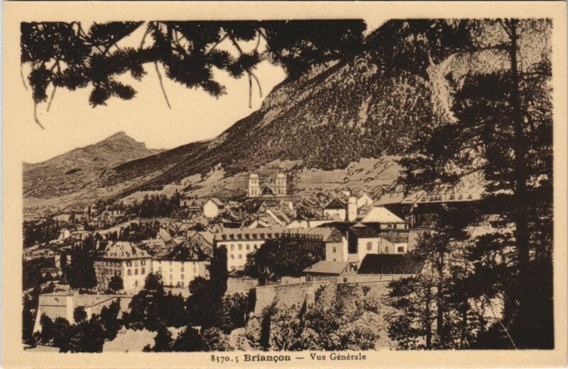 Carte postale ancienne Briancon Vue Generale France