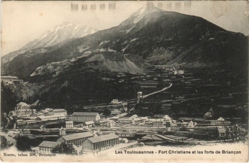 Carte postale ancienne Briancon Les Toulousannes France