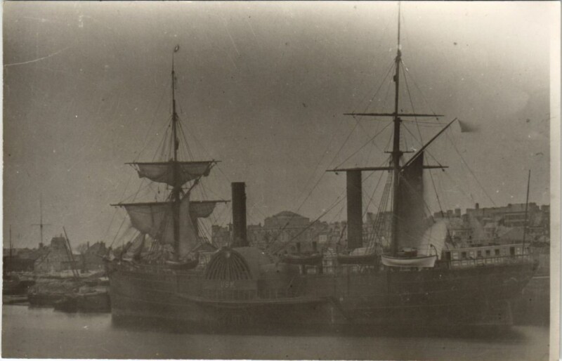 Carte postale ancienne Arago Steamer Ships