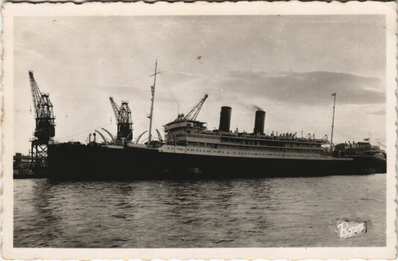 Carte postale ancienne Andre-Lebon Ships