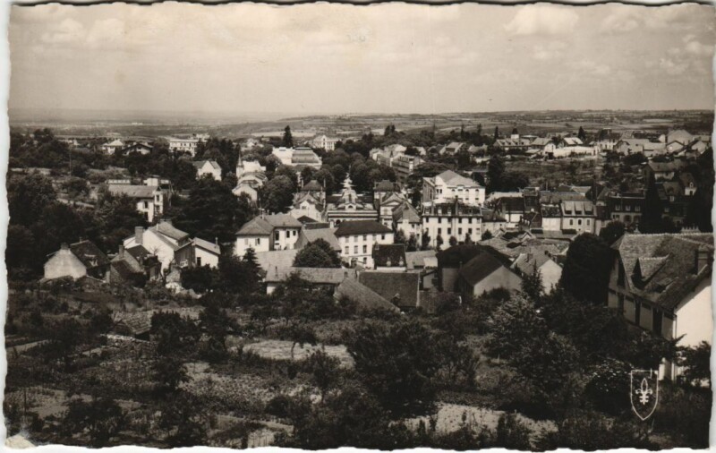 Carte postale ancienne Neris les Bains vue generale
