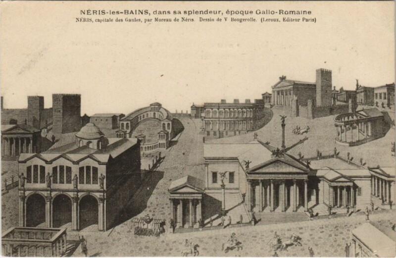 Carte postale ancienne Neris les Bains