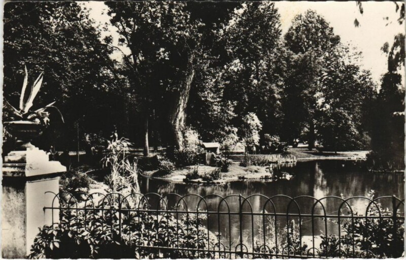 Carte postale ancienne Vichy Un coin des nouveaux parcs à Vichy