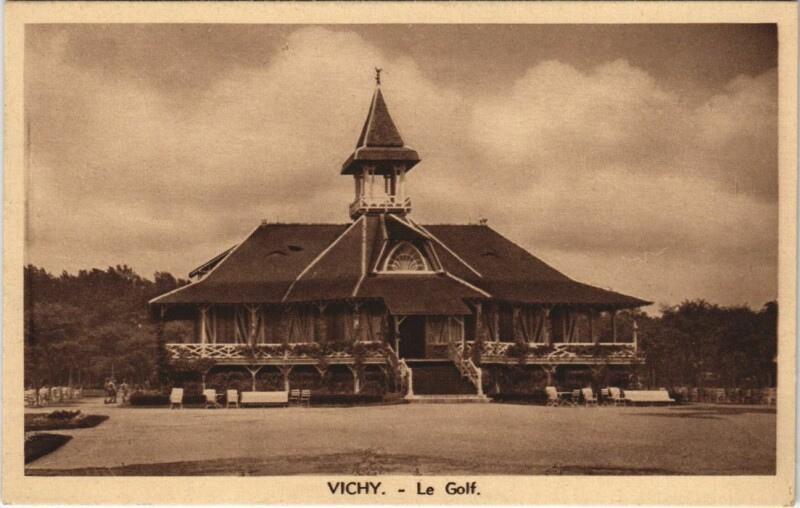 Carte postale ancienne Vichy Le Golf à Vichy