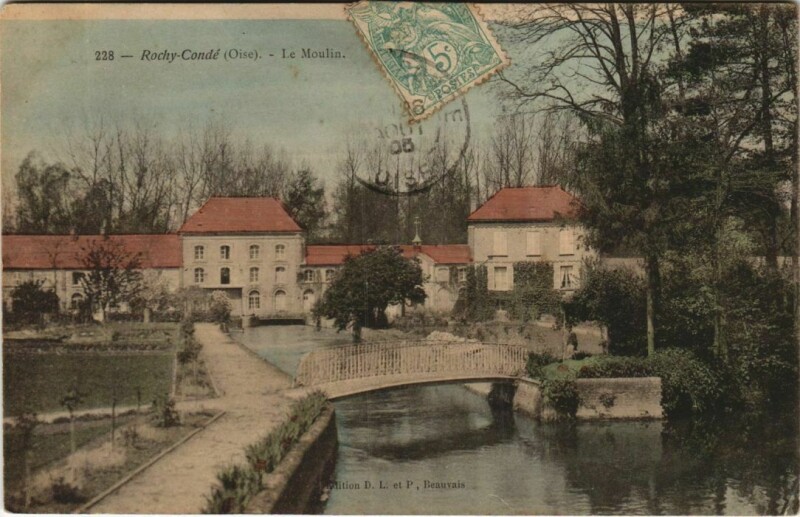 Carte postale ancienne Rochy-Conde Le Moulin