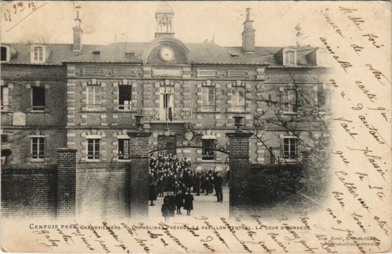 Carte postale ancienne Cempuis Orphelinat Prevost - Le Pavillon Central à Cempuis