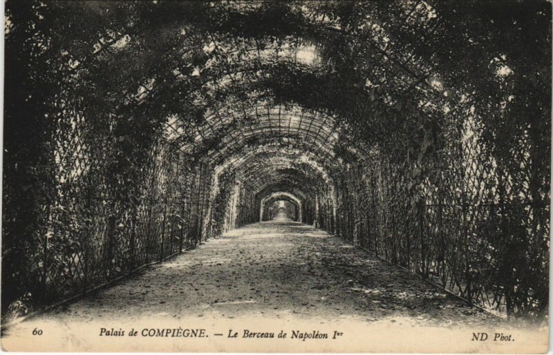 Carte postale ancienne Compiegne Palais de Compiegne - Le Berceau du Napoleon Ier