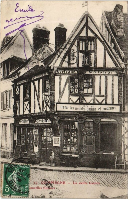 Carte postale ancienne Compiegne La Vieille Cassine