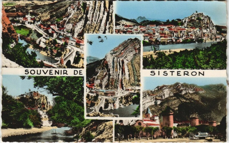 Carte postale ancienne Sisteron Scenes à Sisteron