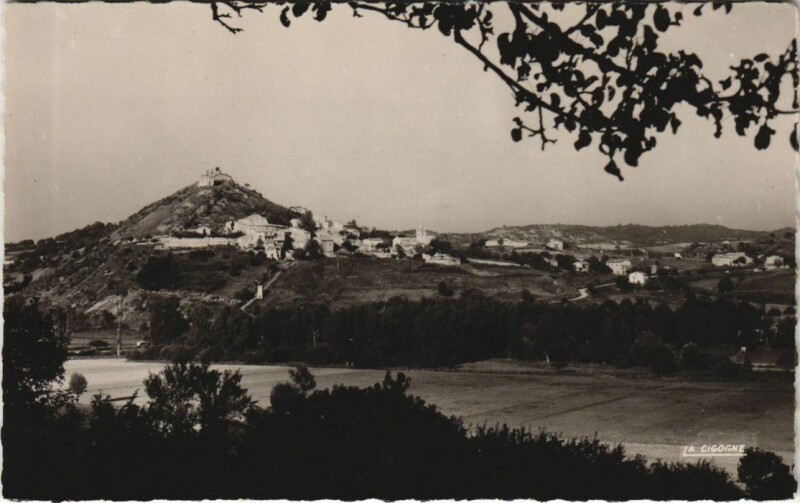 Carte postale ancienne Saint-Maime Vue Generale à Saint-Maime