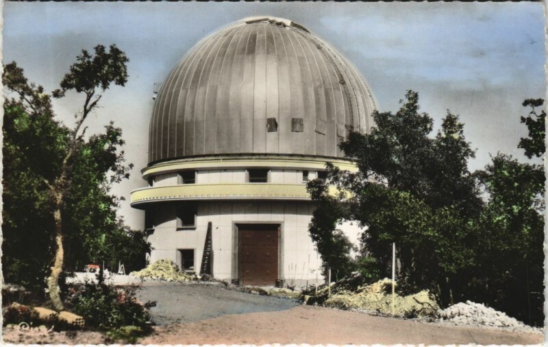 Carte postale ancienne Observatoire de Haute-Provence