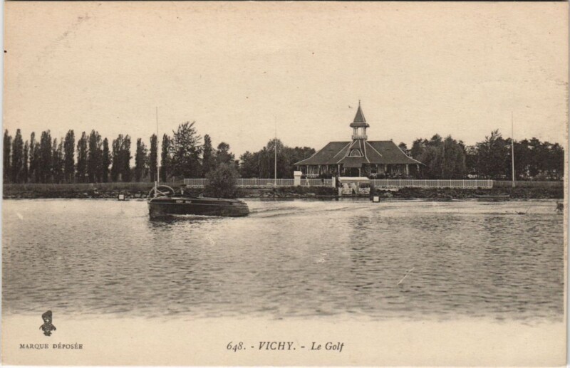 Carte postale ancienne Vichy Le Golf à Vichy