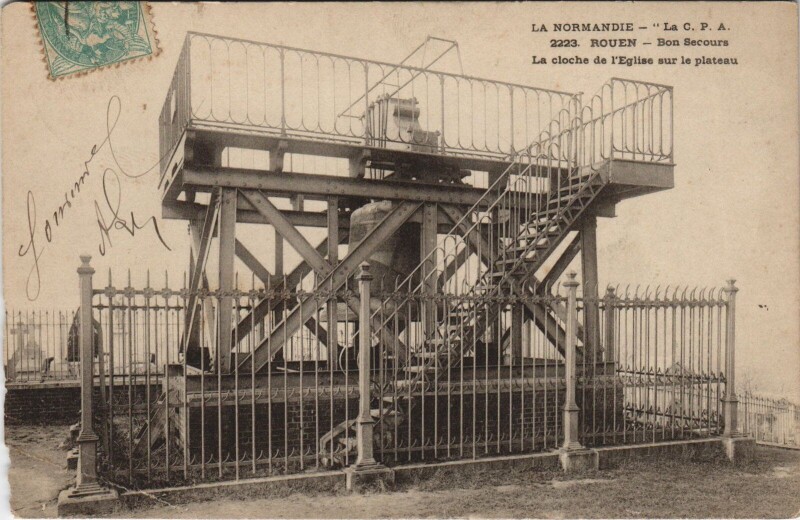 Carte postale ancienne Rouen - Bon Secours à Rouen