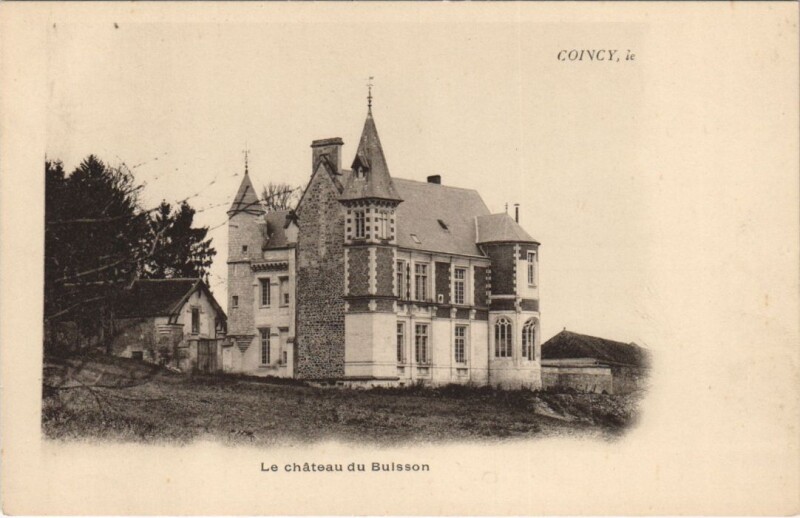 Carte postale ancienne Chemin des Dames Sucrerie de cerny