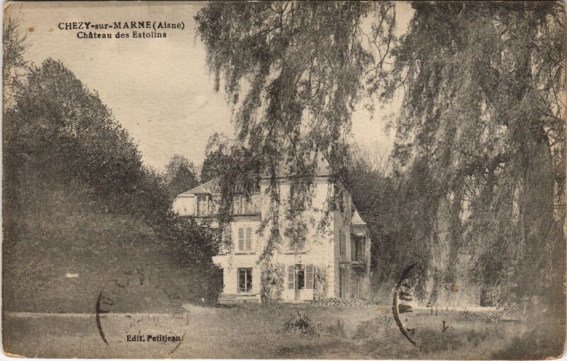 Carte postale ancienne Coincy Moulin des chenevieres à Coincy