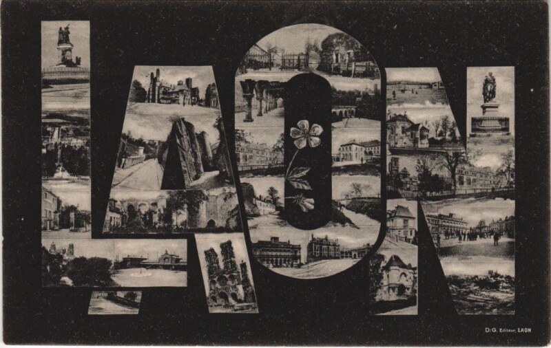 Carte postale ancienne Laon