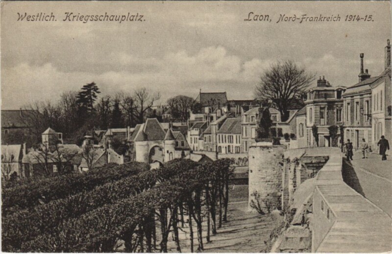Carte postale ancienne Laon Nord frankreich