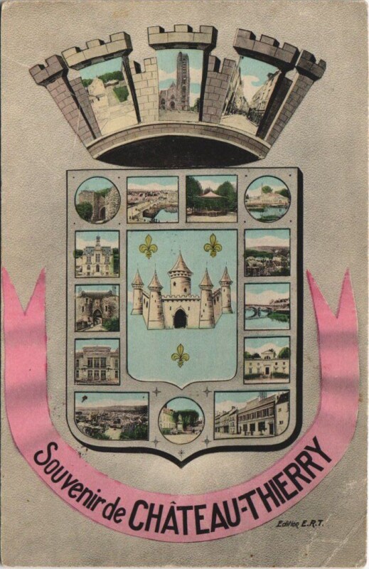 Carte postale ancienne Souvenir de Chateau-Thierry
