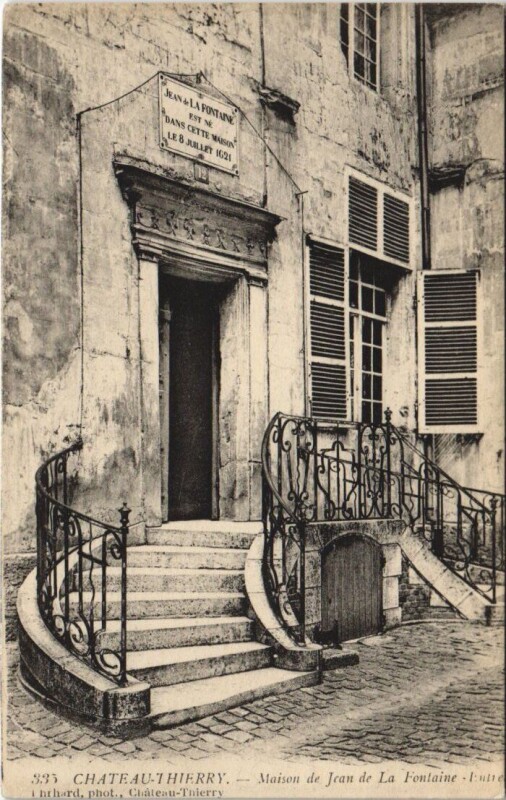 Carte postale ancienne Chateau-Thierry Maison de jean