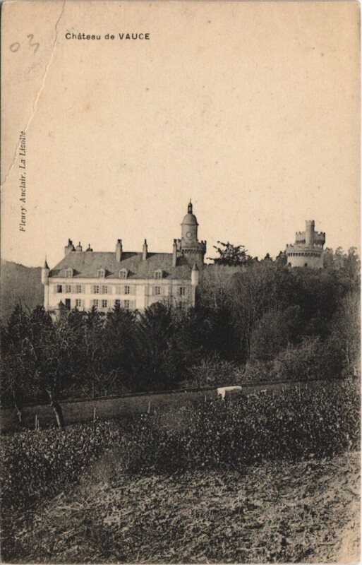 Carte postale ancienne Chateau de Vauce