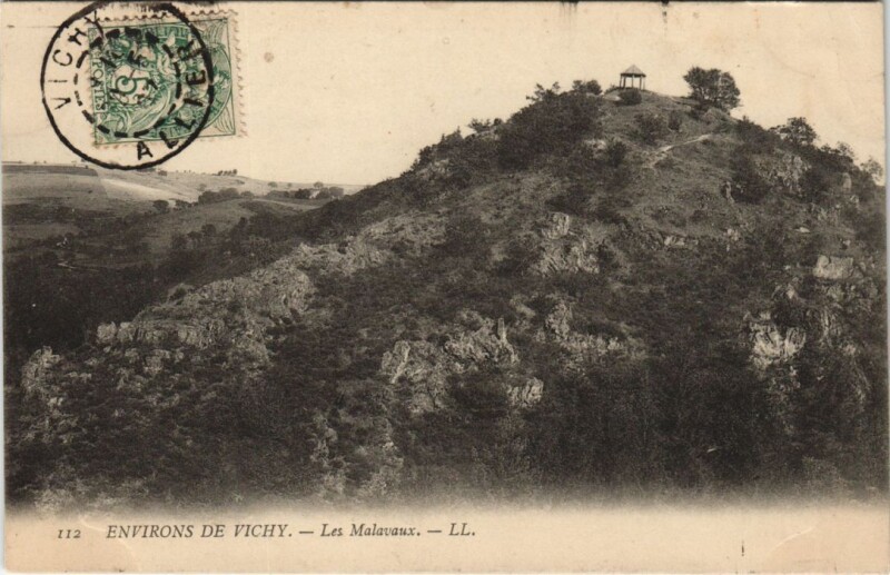 Carte postale ancienne Les Malavaux