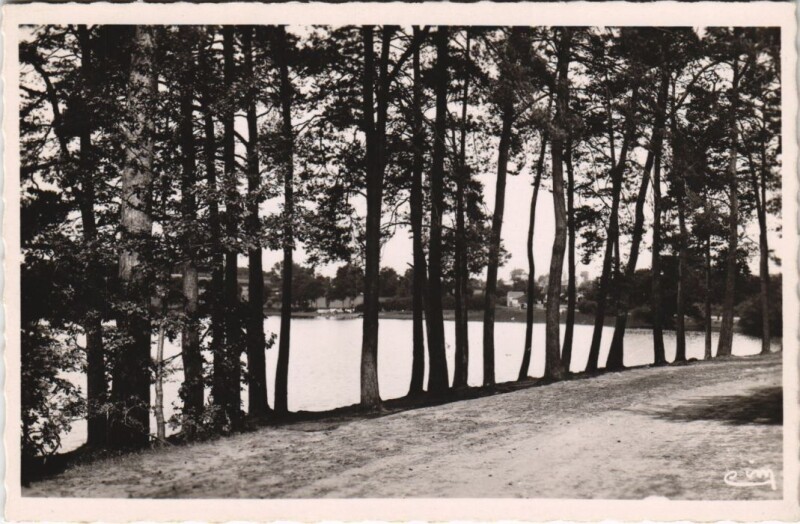 Carte postale ancienne Saint-Bonnet-Troncais Vue du Lac