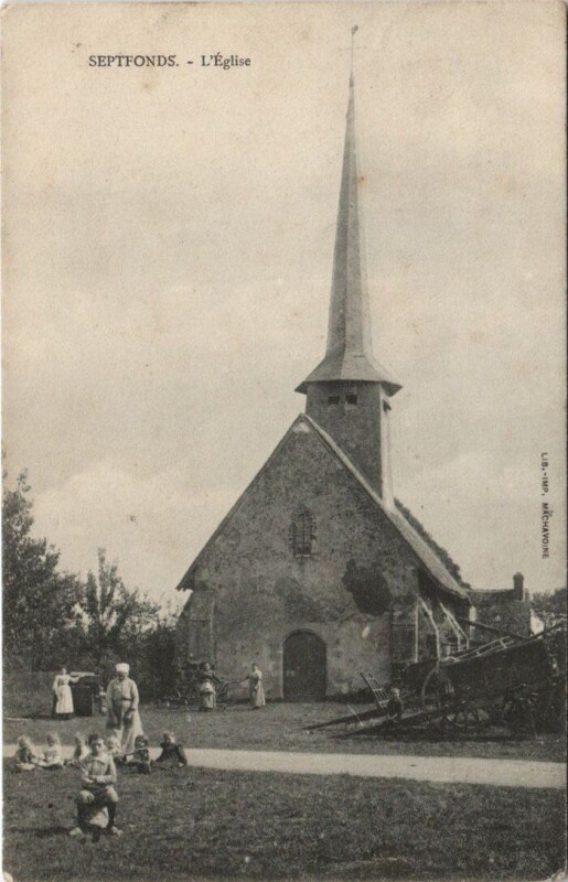 Carte postale ancienne Septfonds l'Eglise