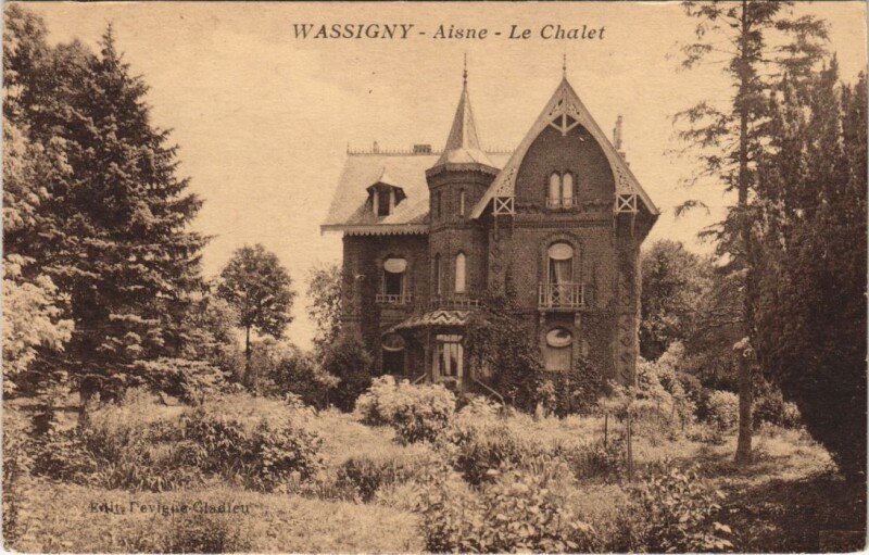 Carte postale ancienne Wassigny Aisne à Wassigny