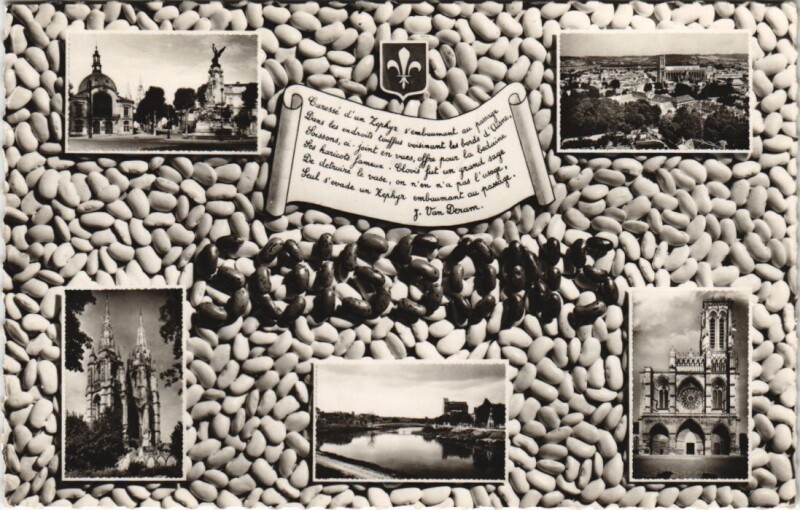 Carte postale ancienne Soissons Divers aspects de à Soissons