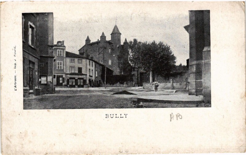 Carte postale ancienne Bully à Bully