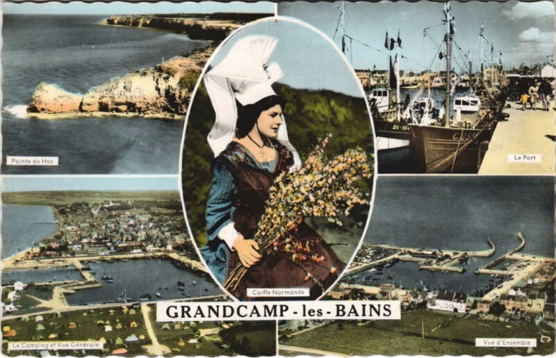 Carte postale ancienne Grandcamp-les-Bains Scenes