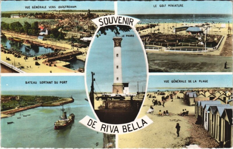 Carte postale ancienne Riva-Bella Scenes