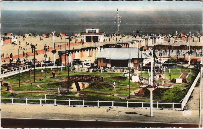 Carte postale ancienne Riva-Bella Le Golf Miniature