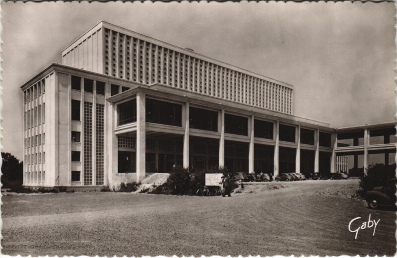 Carte postale ancienne Caen Cite Universitaire