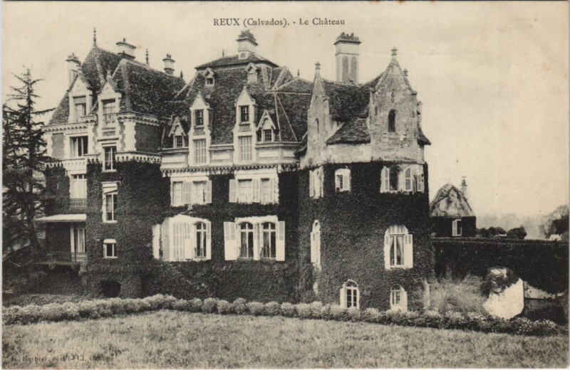 Carte postale ancienne Reux Le Chateau