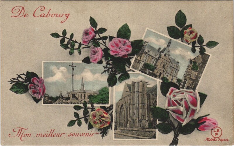 Carte postale ancienne Cabourg Scenes à Cabourg