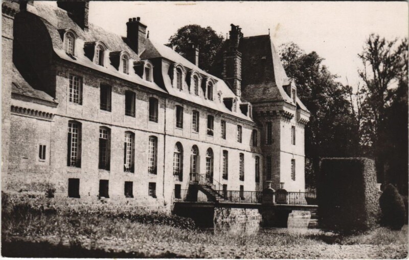 Carte postale ancienne Saint-Andre-d'Hebertot Chateau d'Hebertot