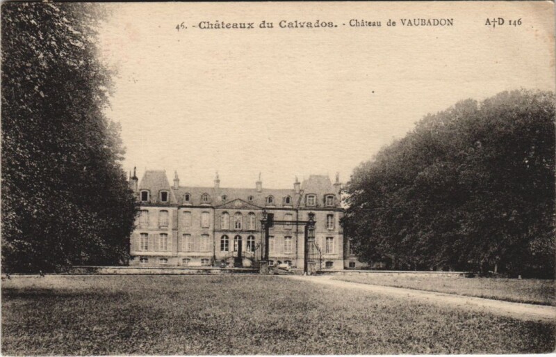Carte postale ancienne Vaubadon Chateau de Vaubadon